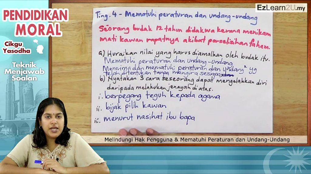 F4 Mor Hta 28 29 Melindungi Hak Pengguna 28 Mematuhi Peraturan Dan Undang Undang 29 Hta 1 Yasodha Sd My E Tuition