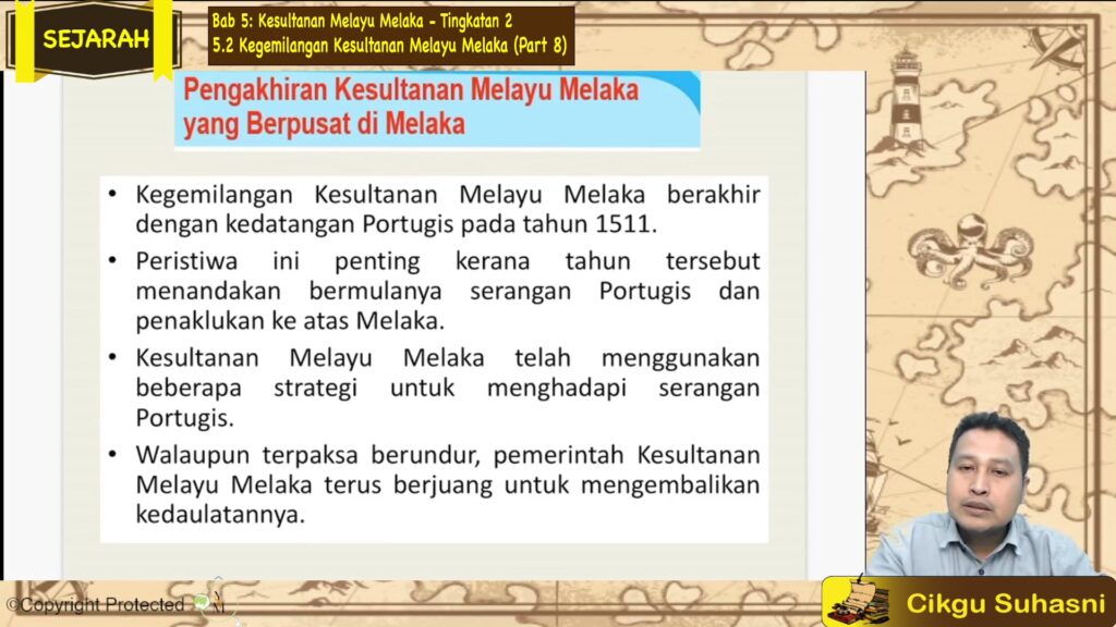 F2 Sej T05 09 Kegemilangan Kesultanan Melayu Melaka Part 8 My E Tuition