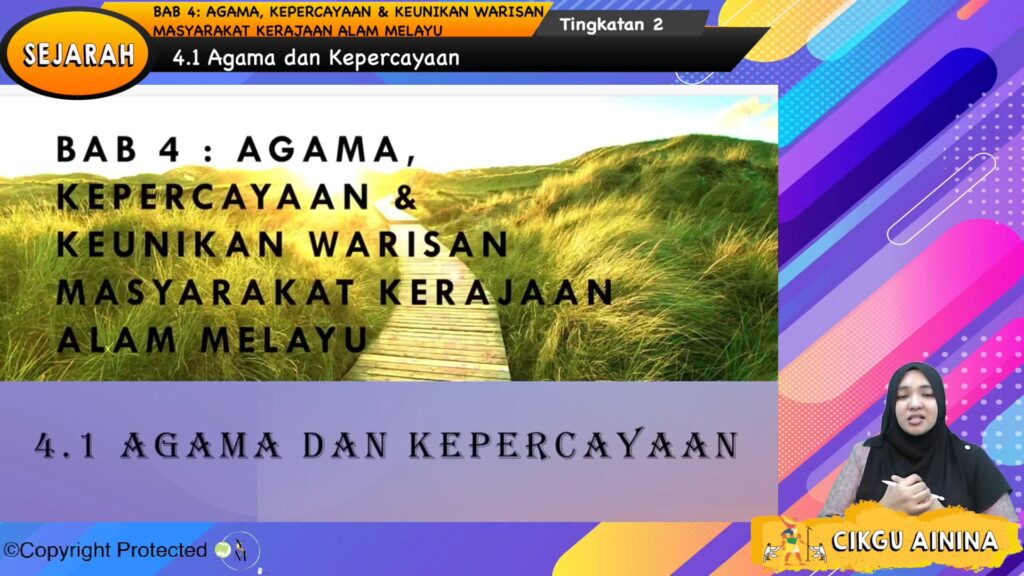 Topik 04 Agama Kepercayaan Dan Keunikan Warisan Masyarakat Kerajaan Alam Melayu My E Tuition