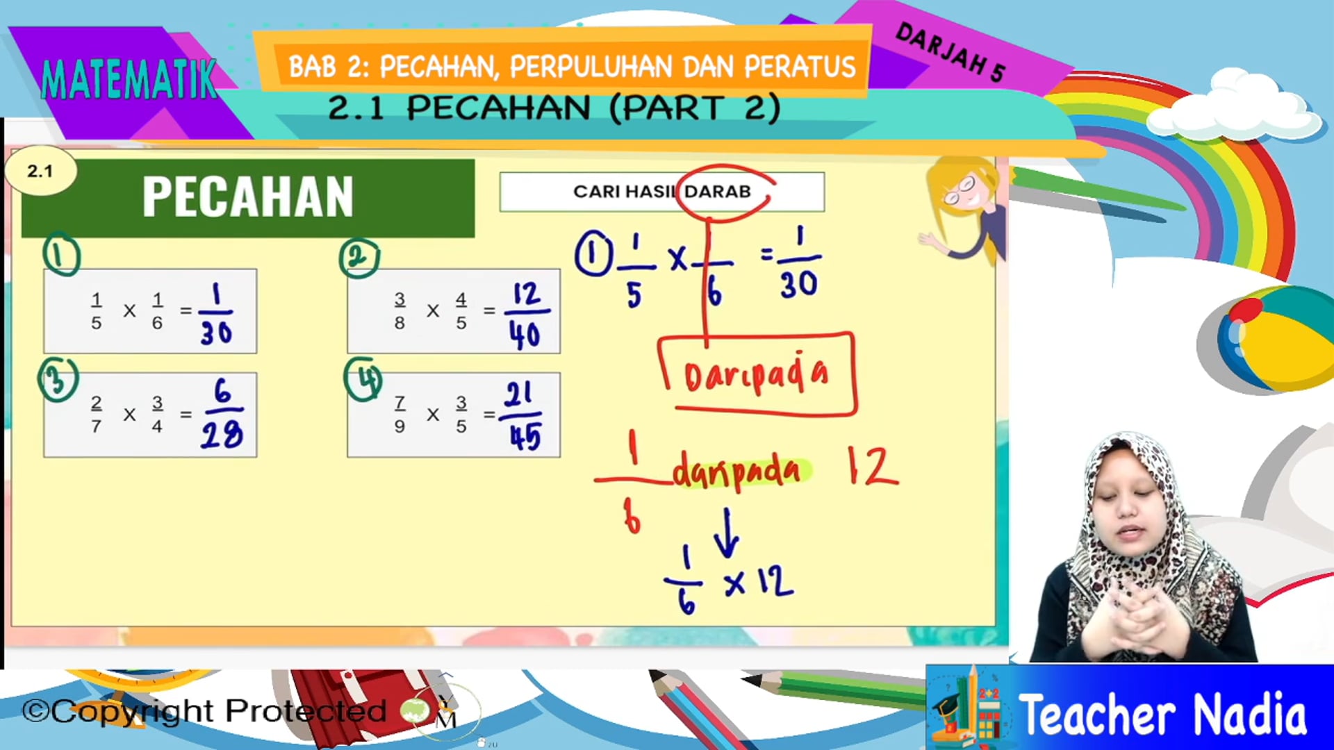 Topik 02 Pecahan Perpuluhan Dan Peratus My E Tuition 7484