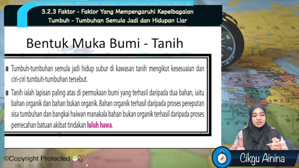 Topik 03 Pengaruh Persekitaran Fizikal Terhadap Kepelbagaian Tumbuh Tumbuhan Semula Jadi Dan Hidupan Liar My E Tuition