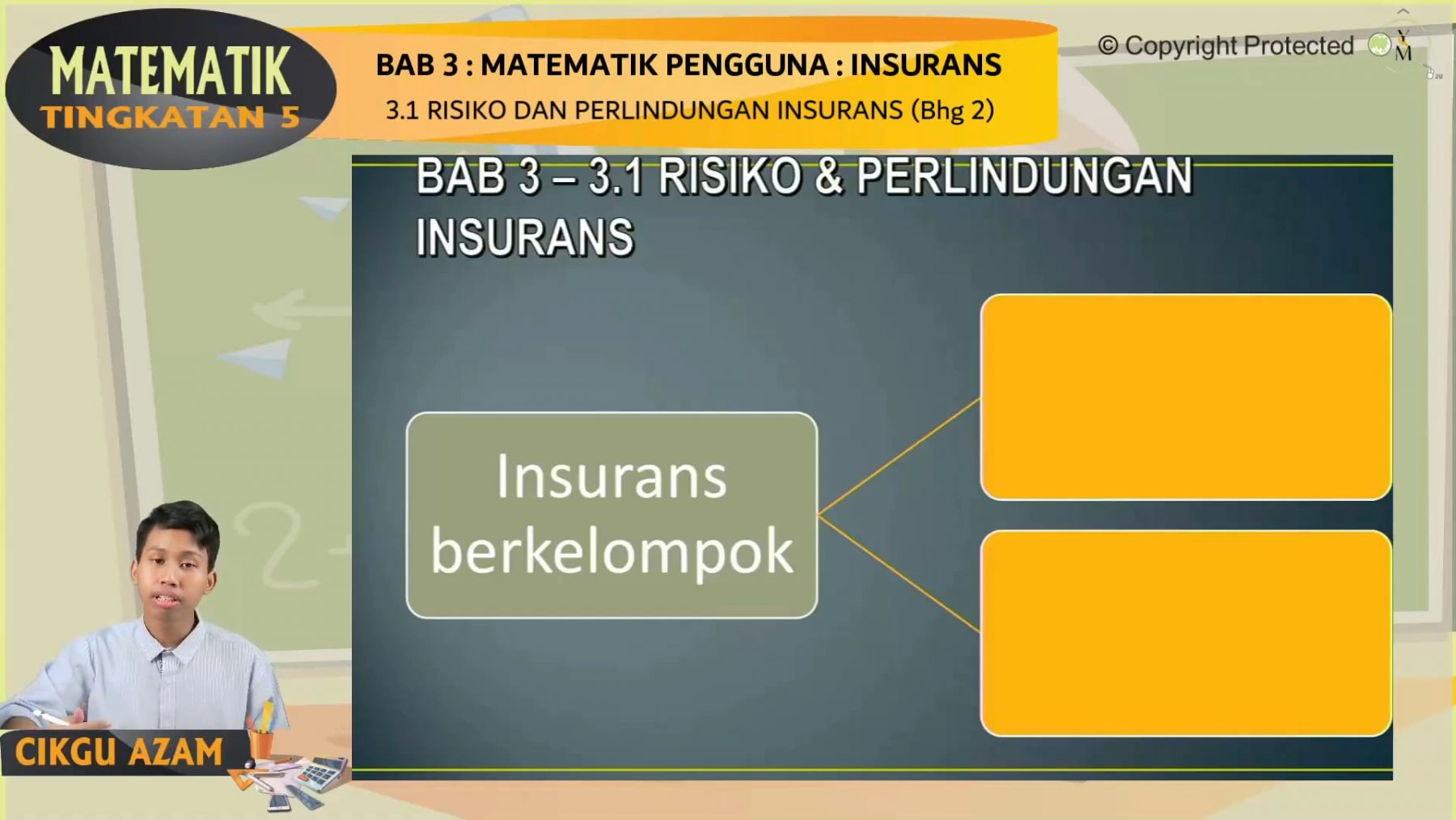 Topik 03: Matematik Pengguna – Insurans – My E-Tuition