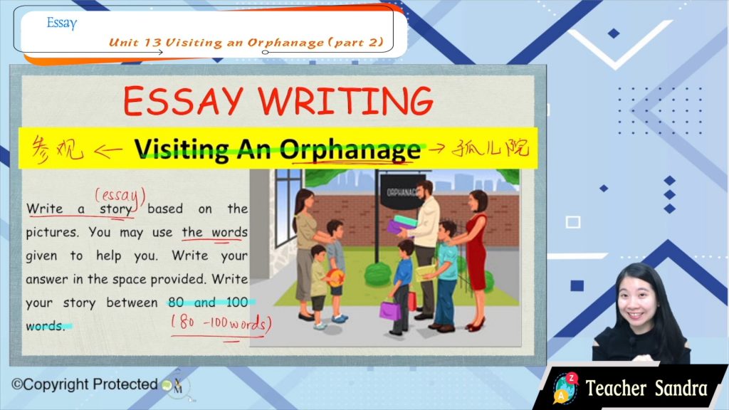 essay report about a visit to an orphanage