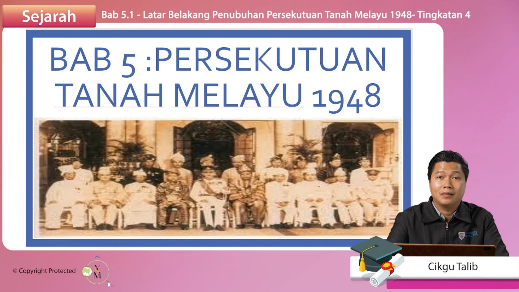 TOPIK 05: Persekutuan Tanah Melayu 1948 – My E-Tuition